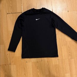 Nike Black Performance Long Sleeve Top